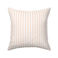 3/8" Vertical Stripe: Blush Peach Thin Basic Stripe