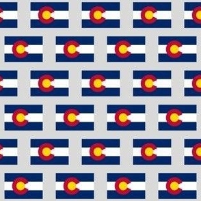 SMALL colorado flag fabric - state flag, usa, flags