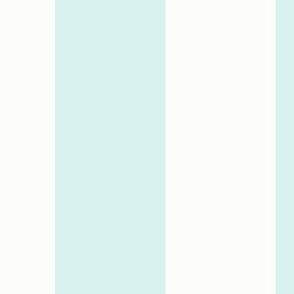 3" Vertical Stripe: Turquoise Wide Basic Stripe, Cyan Stripe
