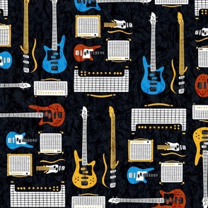 Guitars and Amplifiers - Large Scale