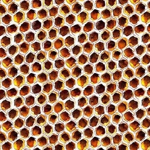Watercolour Honeycomb