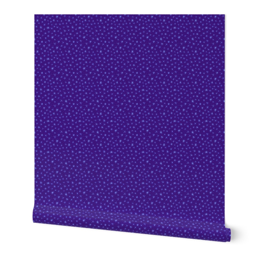 stellate whimsy in blue-purple