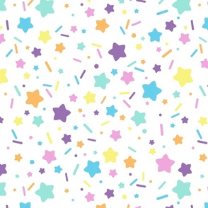 Large Sprinkles and Stars