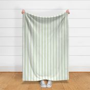 1.5" Vertical Stripe: Mossy Green Basic Stripe, Light Green Stripe