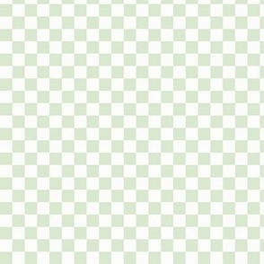 3/8" Mossy Green Checker, Light Green Checkered, Checkerboard