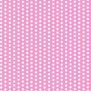 Pink White Polka Dot 