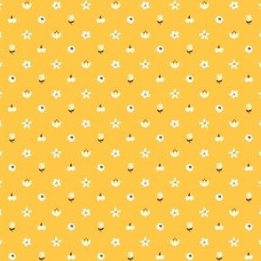  Dotted Fields yellow