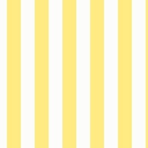 3/4" Vertical Stripe: Yellow Basic Stripe, Lemon Yellow Stripe