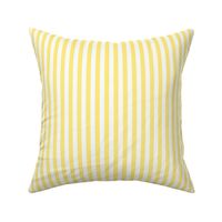 3/8" Vertical Stripe: Yellow Narrow Basic Stripe, Lemon Yellow Stripe