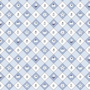 Diamond Gingham periwinkle