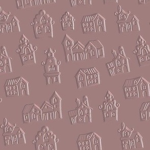 Christmas houses_ cacao_relief