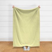 Japanese Rainbow Arches- Seigaiha- Petal Solids Coordinate Lemon Lime on White- Large- Linen Texture- Rainbows- Pastel Yellow Scalloped Waves- Small