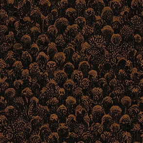Louis Brown Fabric, Wallpaper and Home Decor