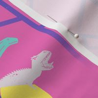 Rollercoaster-Rex in Pinkosaurus, large