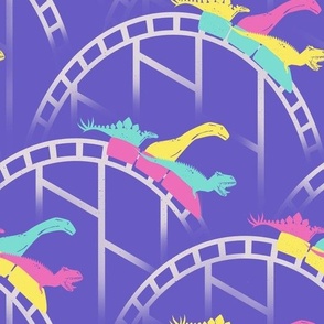 Rollercoaster-Rex in Violet Velocity, large