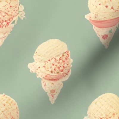Ice Cream Pastel with Sprinkles!