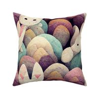 Pastel Bunnies and Rabbits, Fun and Warm for Children and Girls
