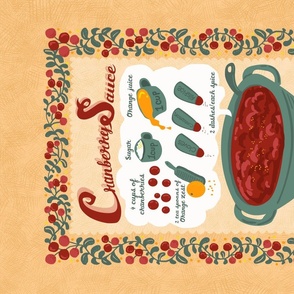 Cranberry sauce recipe 