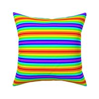Rainbow stripes with white lines