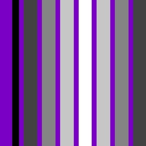 Grayscale stripes vertical on purple
