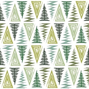 Green Pinetrees Christmas Trees