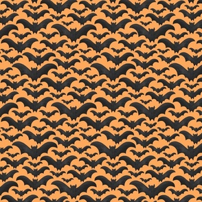 Bats in orange