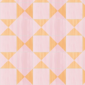 Painted Bold Tiles Cotton Candy & Peach