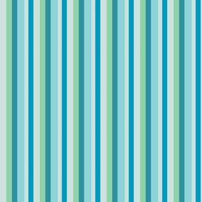 Petal Solid Cool Color Stripes