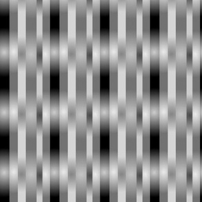 Gray Radial Stripes