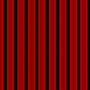 red and black stripes