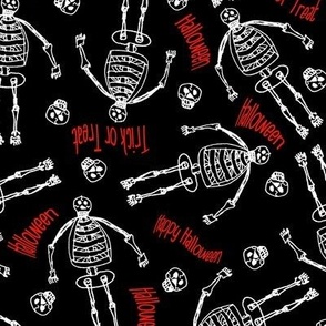 Halloween-skeleton-skull 