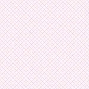 Pink Lattice Fishnet Gingham Line Plaid