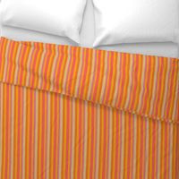 Stripes Petal Solid Color Orange and Pink