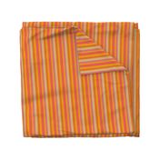 Stripes Petal Solid Color Orange and Pink