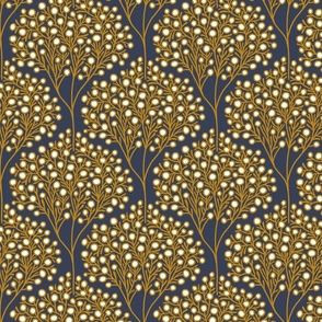 Simon (gold and navy) (8")