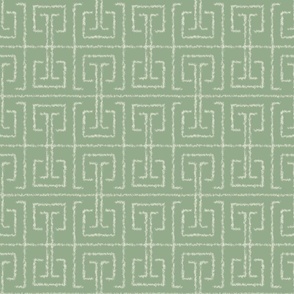 secret handles geometric celadon pistachio pine green