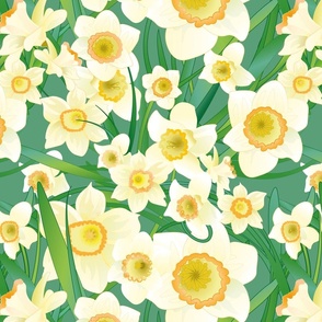 Golden host of daffodils 