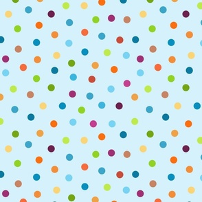 Safari Coordinate Polka Dots Multi Small