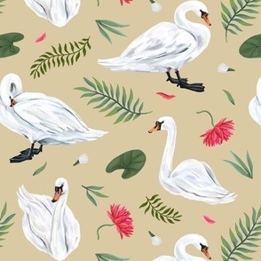 Swan (beige)