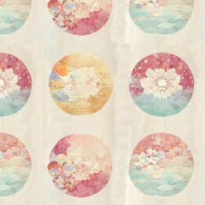 Murakami Inspired Pastel Gifts Pattern 