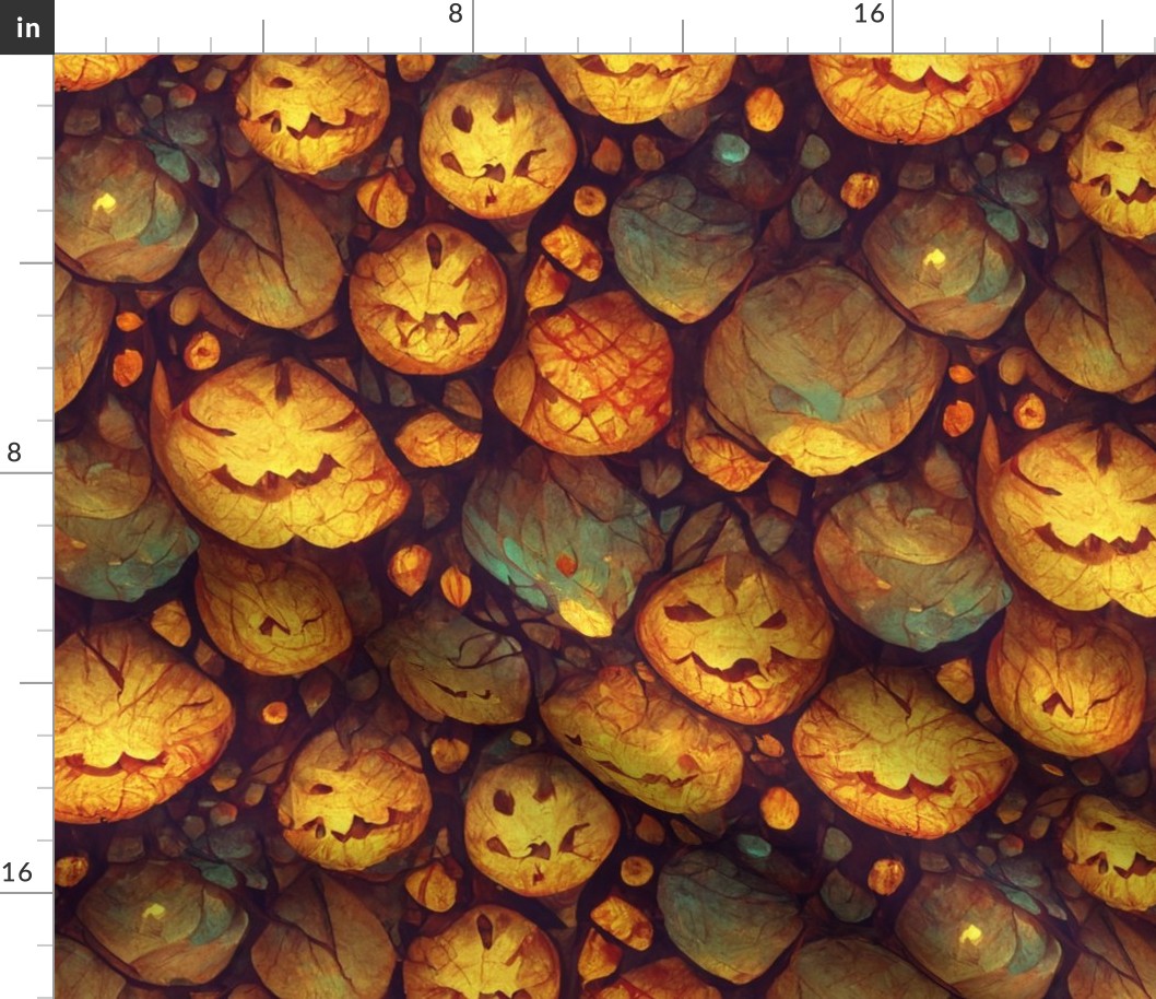 Halloween Spooky Jack O' Lantern