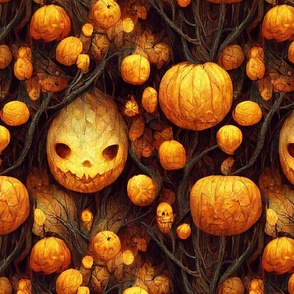 Halloween Spooky Jack O' Lantern II