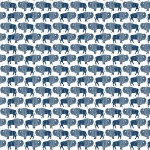 Happy Bison Herd // MINI