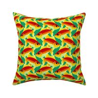 Tropical Fish Teal Small 