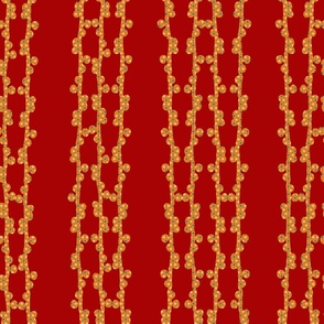 Abstract Berries on Currant Red | Medium Scale