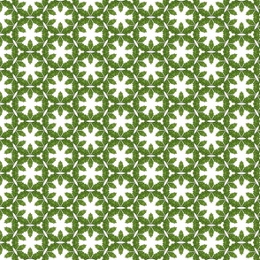 Holly Snowflake Pattern | Large Scale