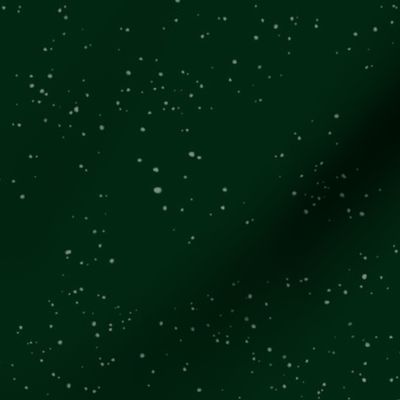 Solid Sacramento Green with snowflakes | Large Scale