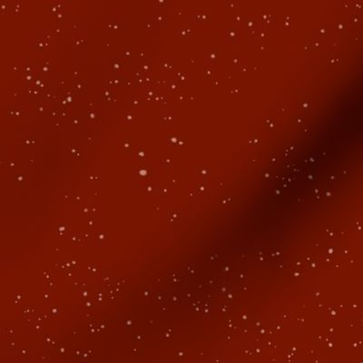 Solid Red with Small Snowflakes 