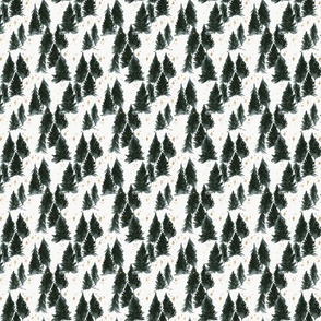 forest fur trees 4in