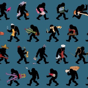 Bigfoot Silhouettes